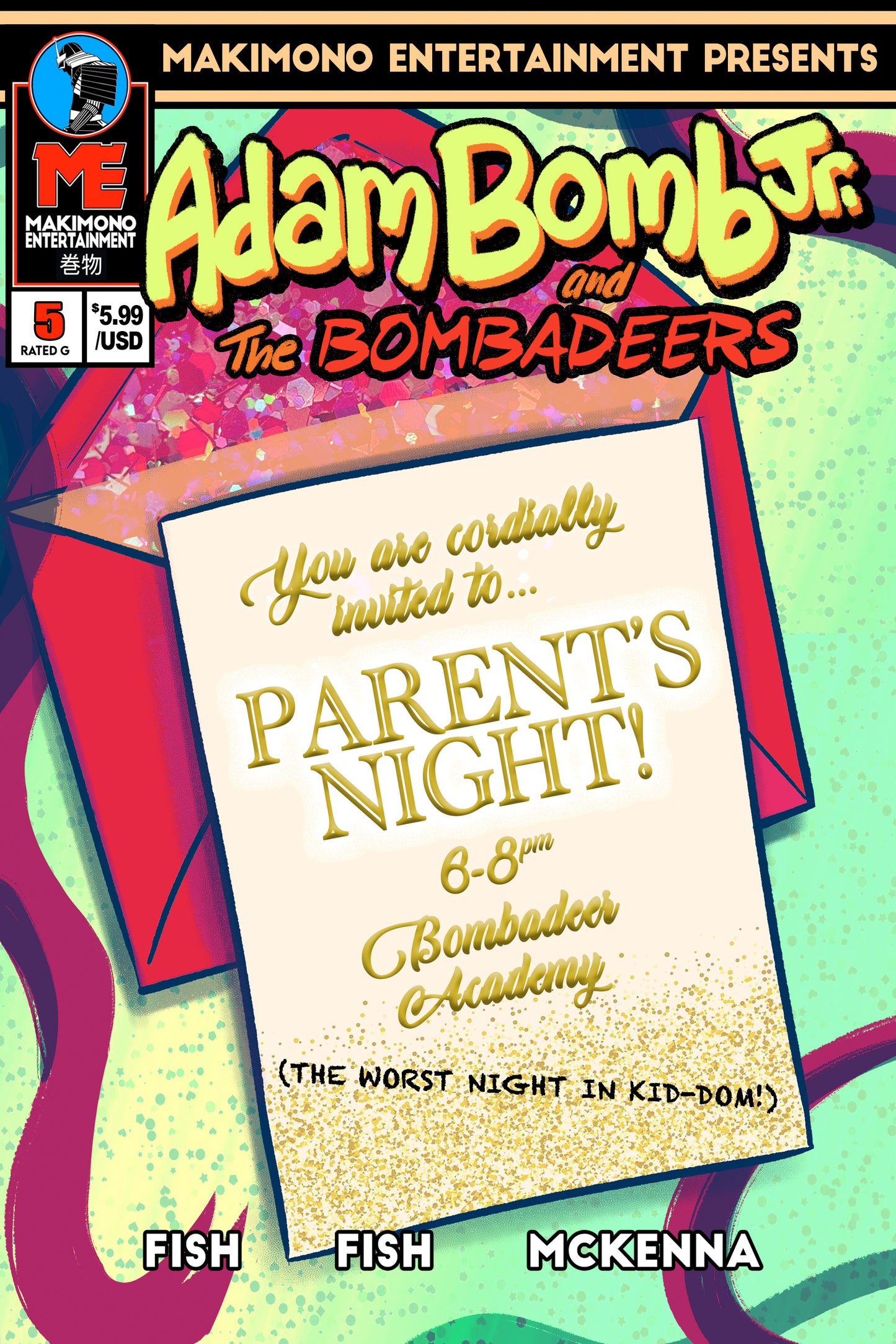 ADAM BOMB JR & THE BOMBADEERS #5