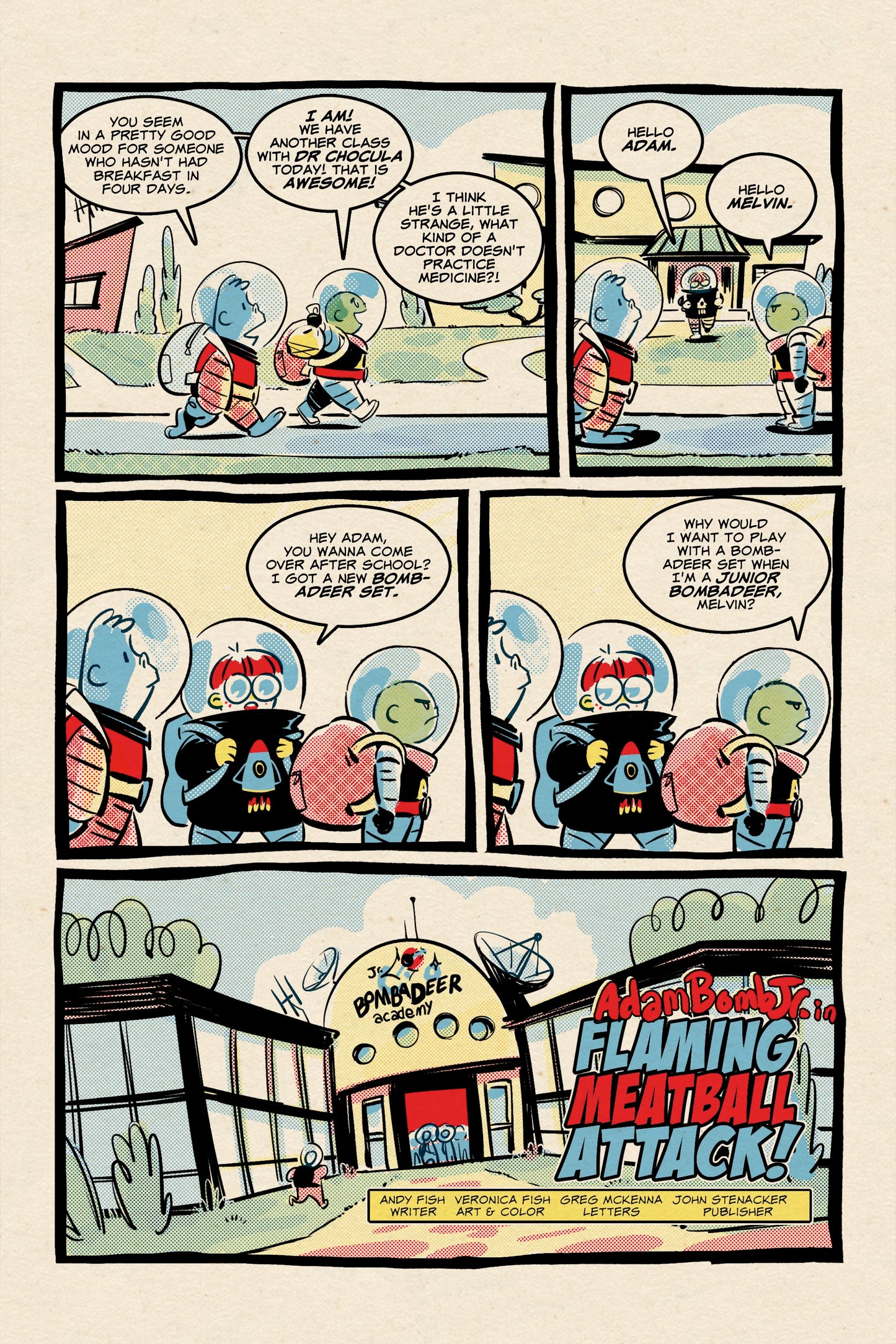 ADAM BOMB JR & THE BOMBADEERS #1