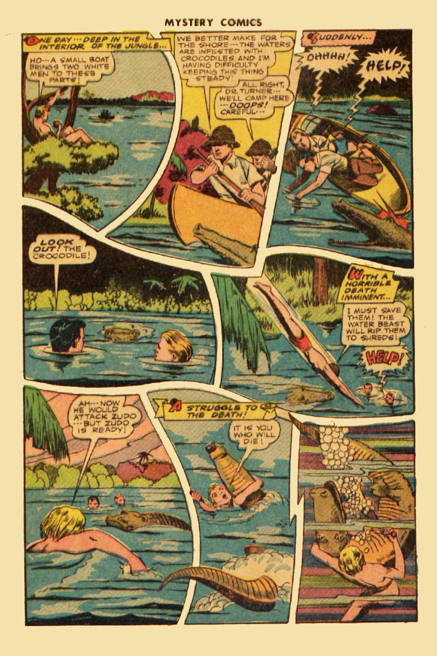GOLDEN AGE CLASSIC JUNGLE TALES #1