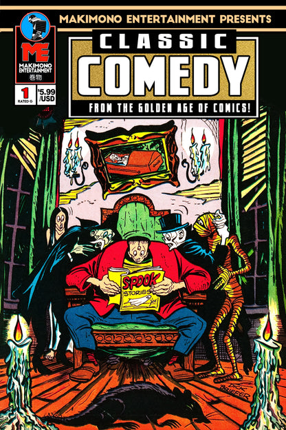 CLASSIC COMEDY #1 - Featuring FRANKENSTEIN!