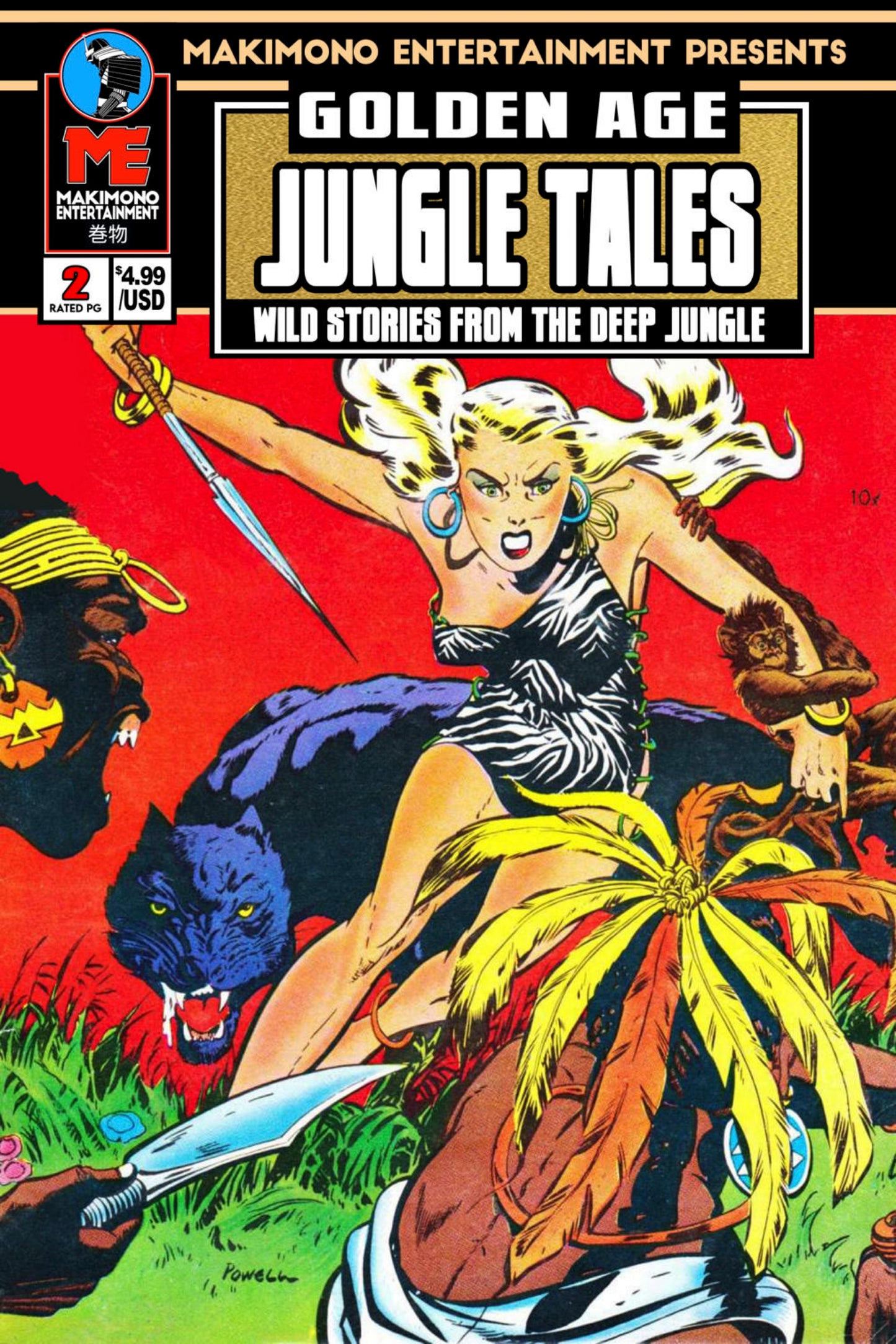 GOLDEN AGE CLASSIC JUNGLE TALES # 2