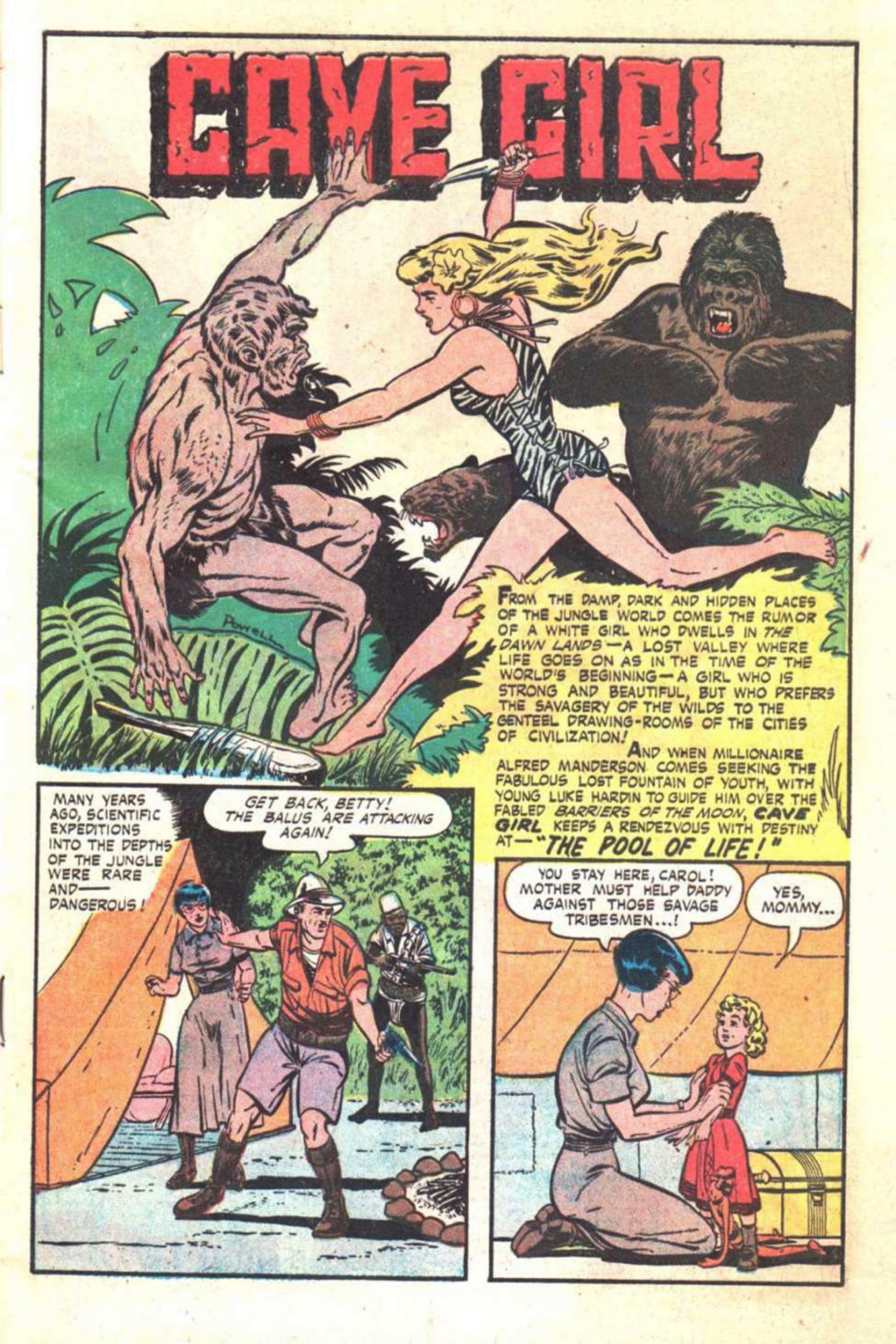 GOLDEN AGE CLASSIC JUNGLE TALES # 2