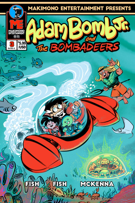 ADAM BOMB JR & THE BOMBADEERS #3