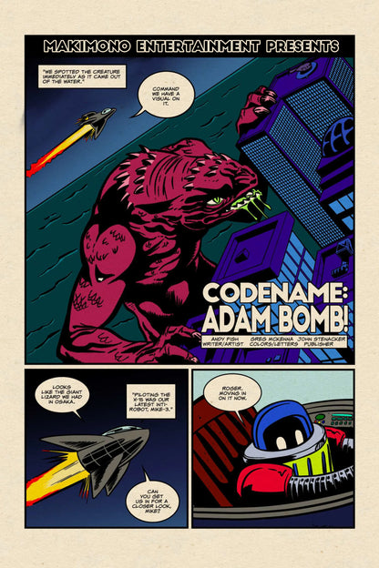 ADAM BOMB ADVENTURES #1