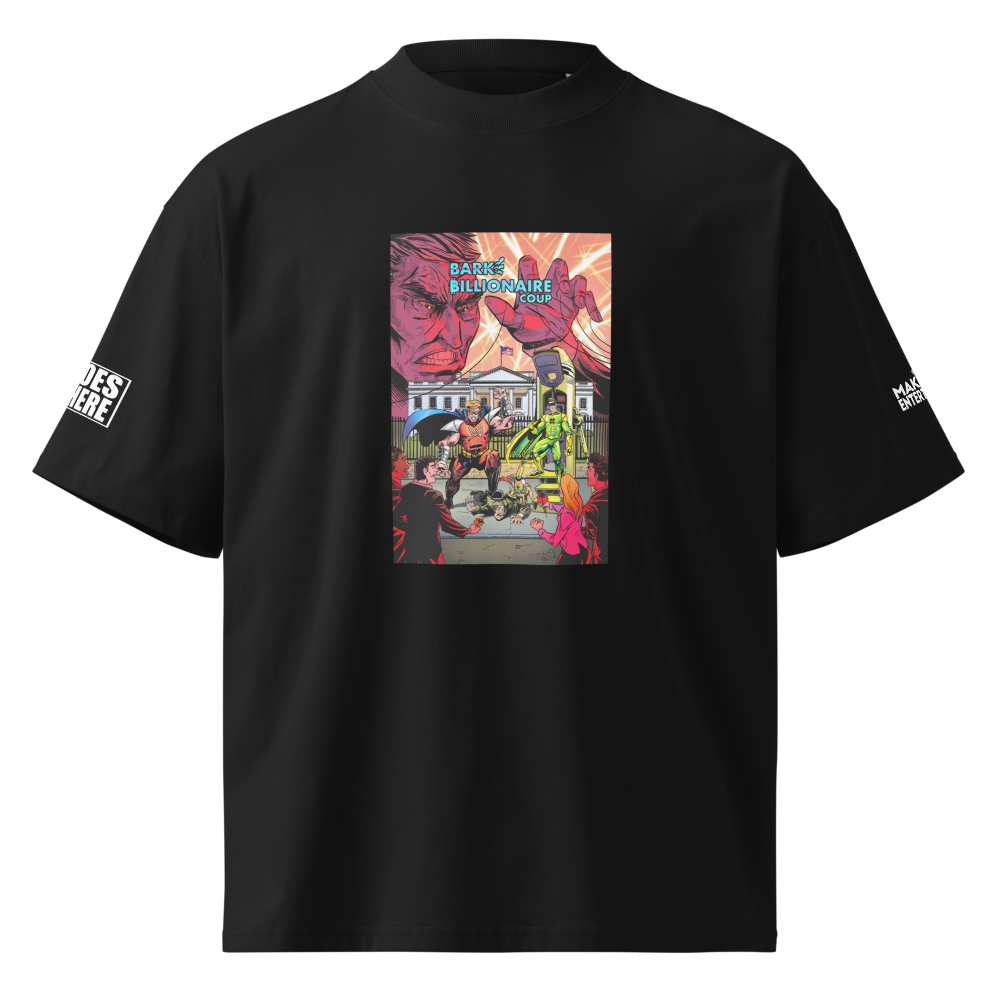 Bark Billionaire Coup cover shirt