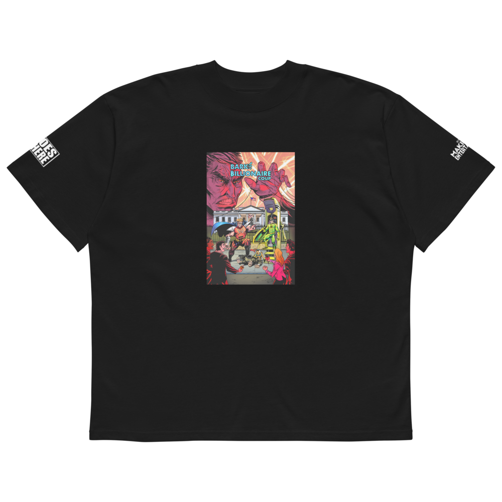 Bark Billionaire Coup cover shirt