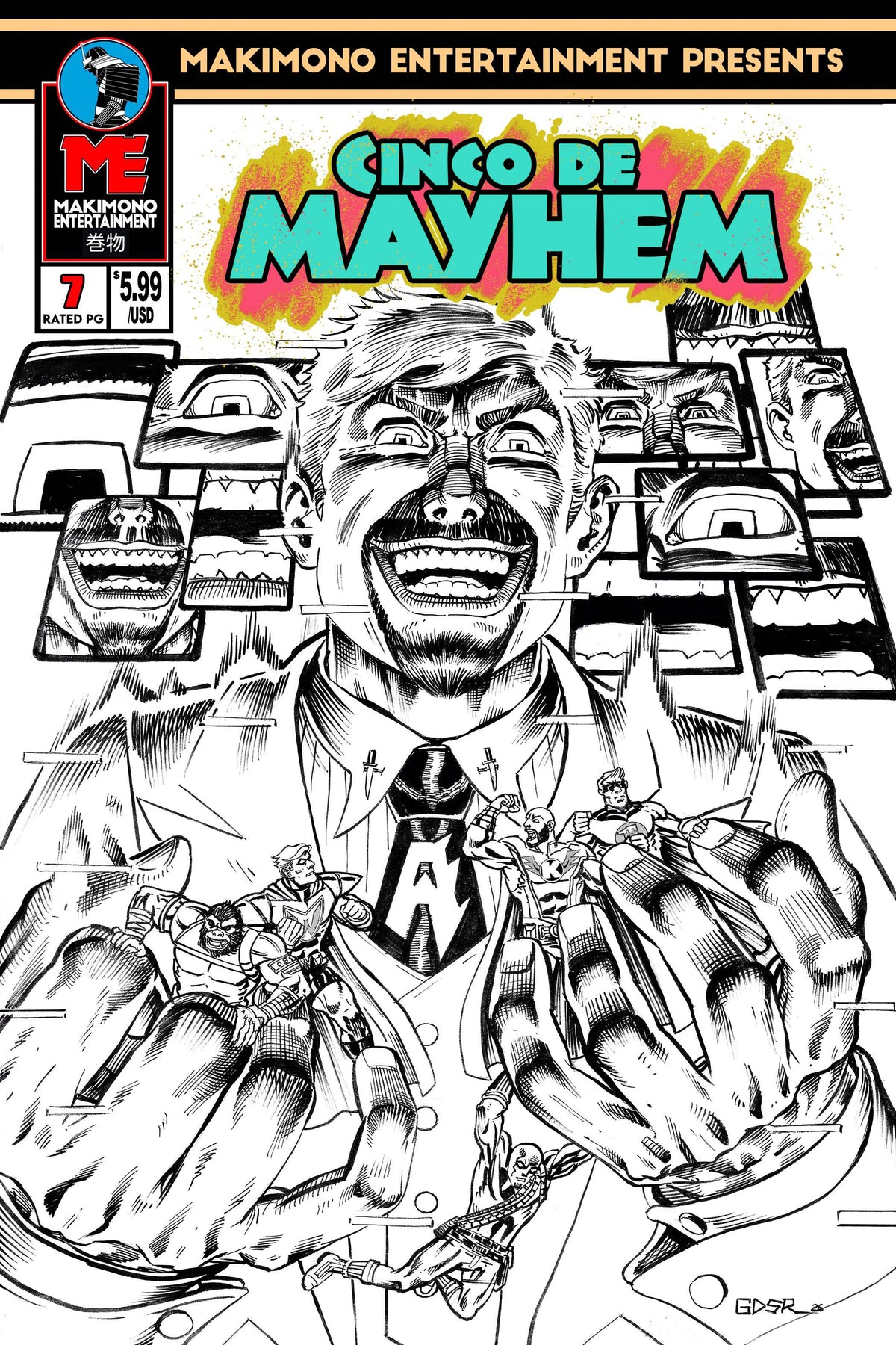 CINCO DE MAYHEM 7 | BLACK & WHITE EDITION