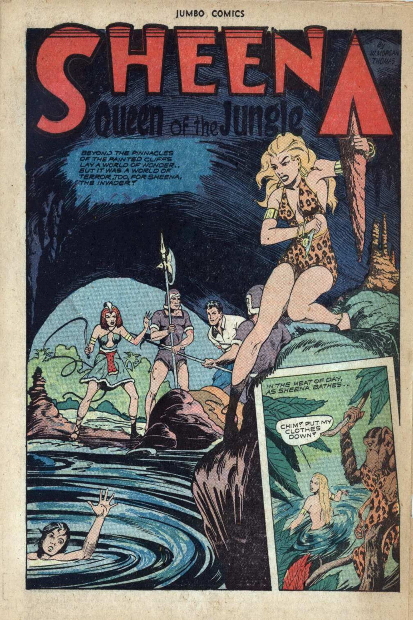 GOLDEN AGE CLASSIC JUNGLE TALES #4