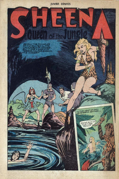 GOLDEN AGE CLASSIC JUNGLE TALES #4