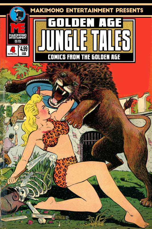 GOLDEN AGE CLASSIC JUNGLE TALES #4