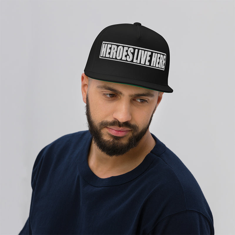 HEROES LIVE HERE Hat
