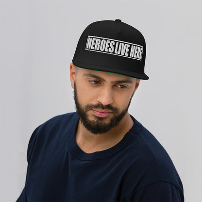 HEROES LIVE HERE Hat