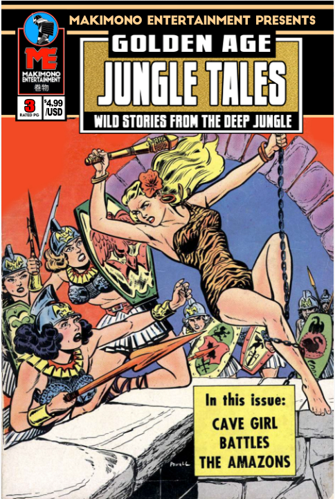 GOLDEN AGE CLASSIC JUNGLE TALES #3