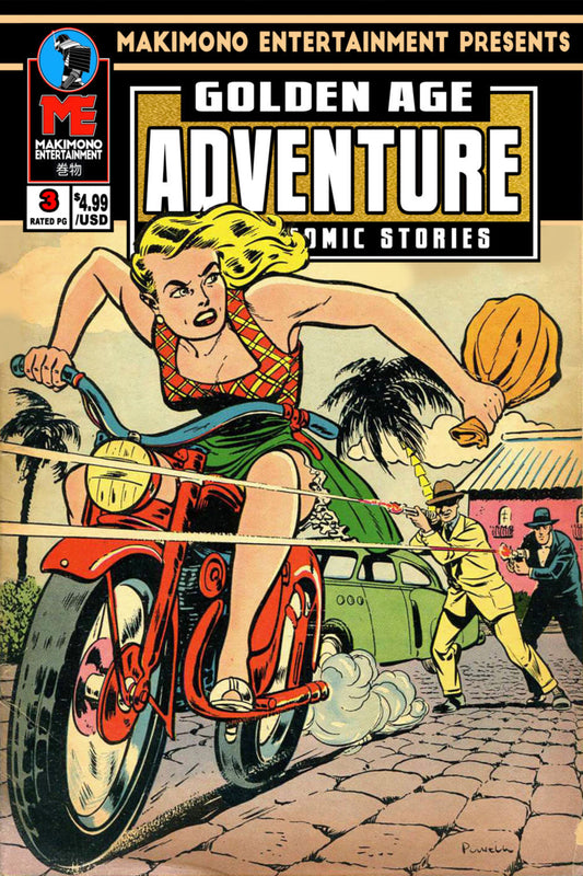 GOLDEN AGE ADVENTURE #3 - UNDERCOVER GIRL