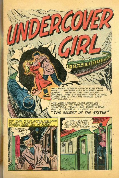 GOLDEN AGE ADVENTURE #3 - UNDERCOVER GIRL
