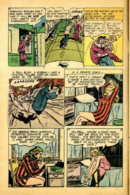 GOLDEN AGE ADVENTURE #3 - UNDERCOVER GIRL